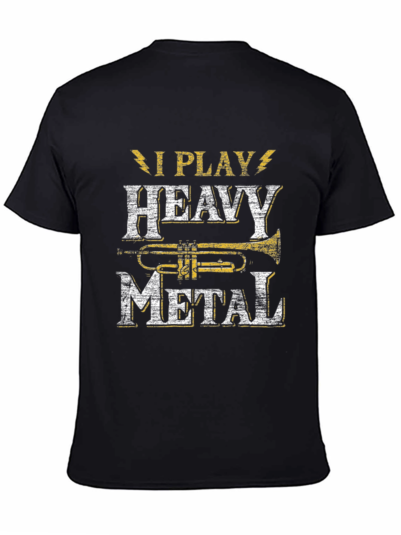 I Play Heavy Metal Trumpet Musician T-Shirt