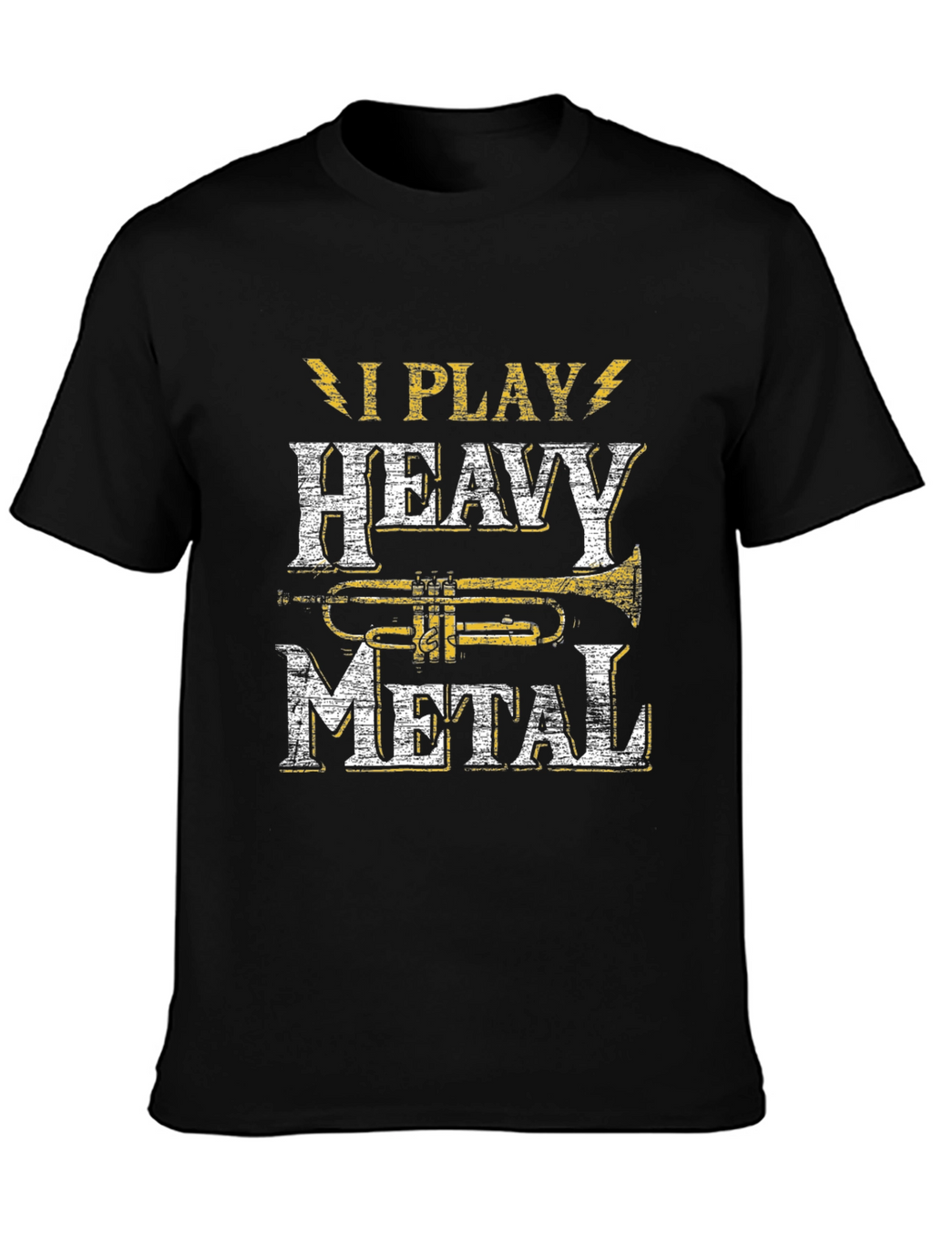 I Play Heavy Metal Trumpet Musician T-Shirt
