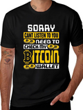 Bitcoin Wallet Graphic T-Shirt