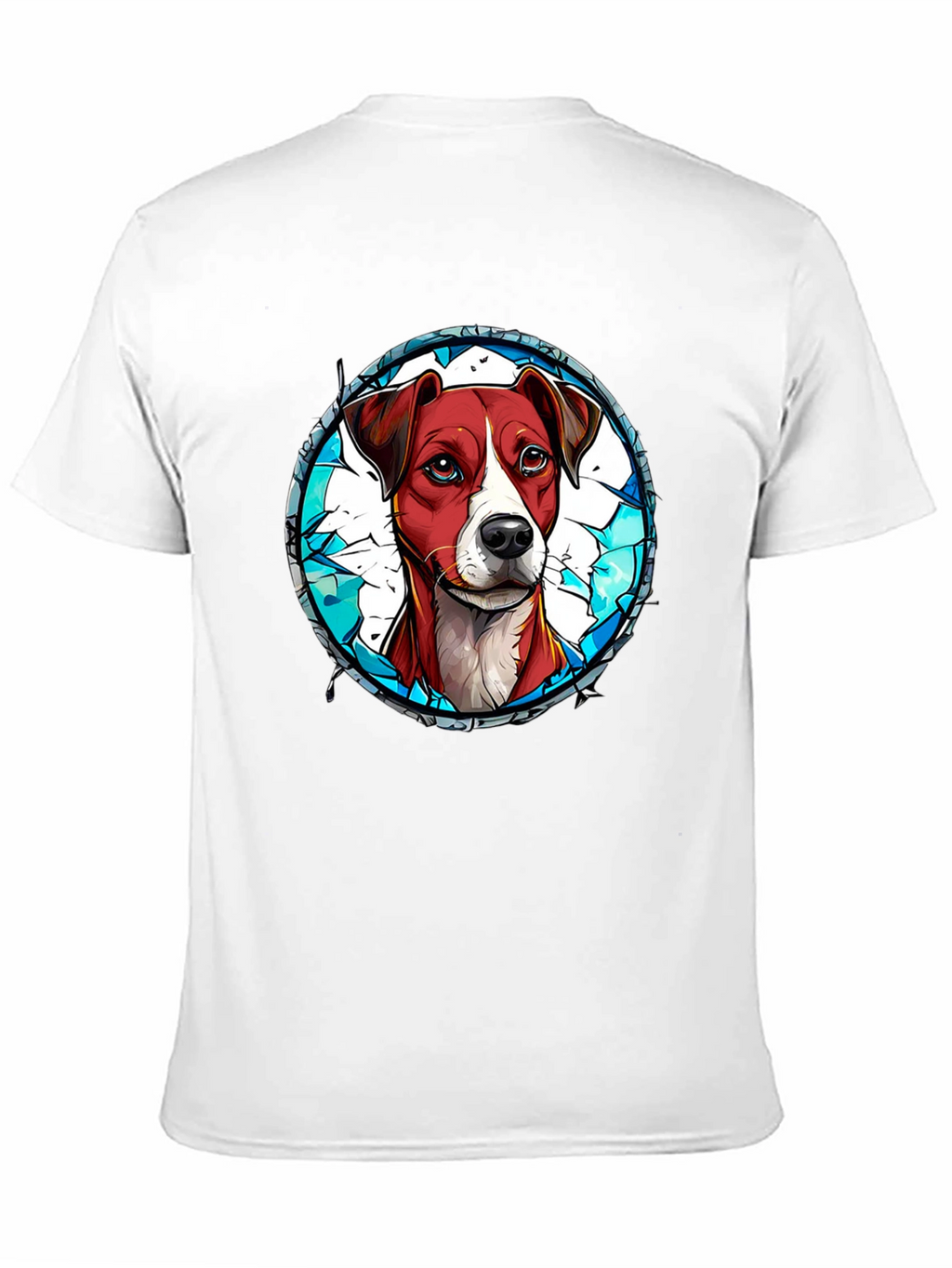 Dog Graphic Tee - Artistic Pet Lover T-Shirt