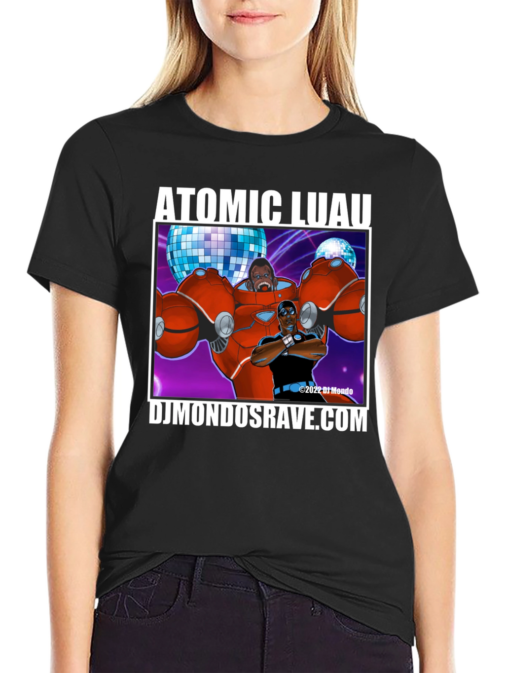 Atomic Luau T-Shirt - DJ Mondos Rave