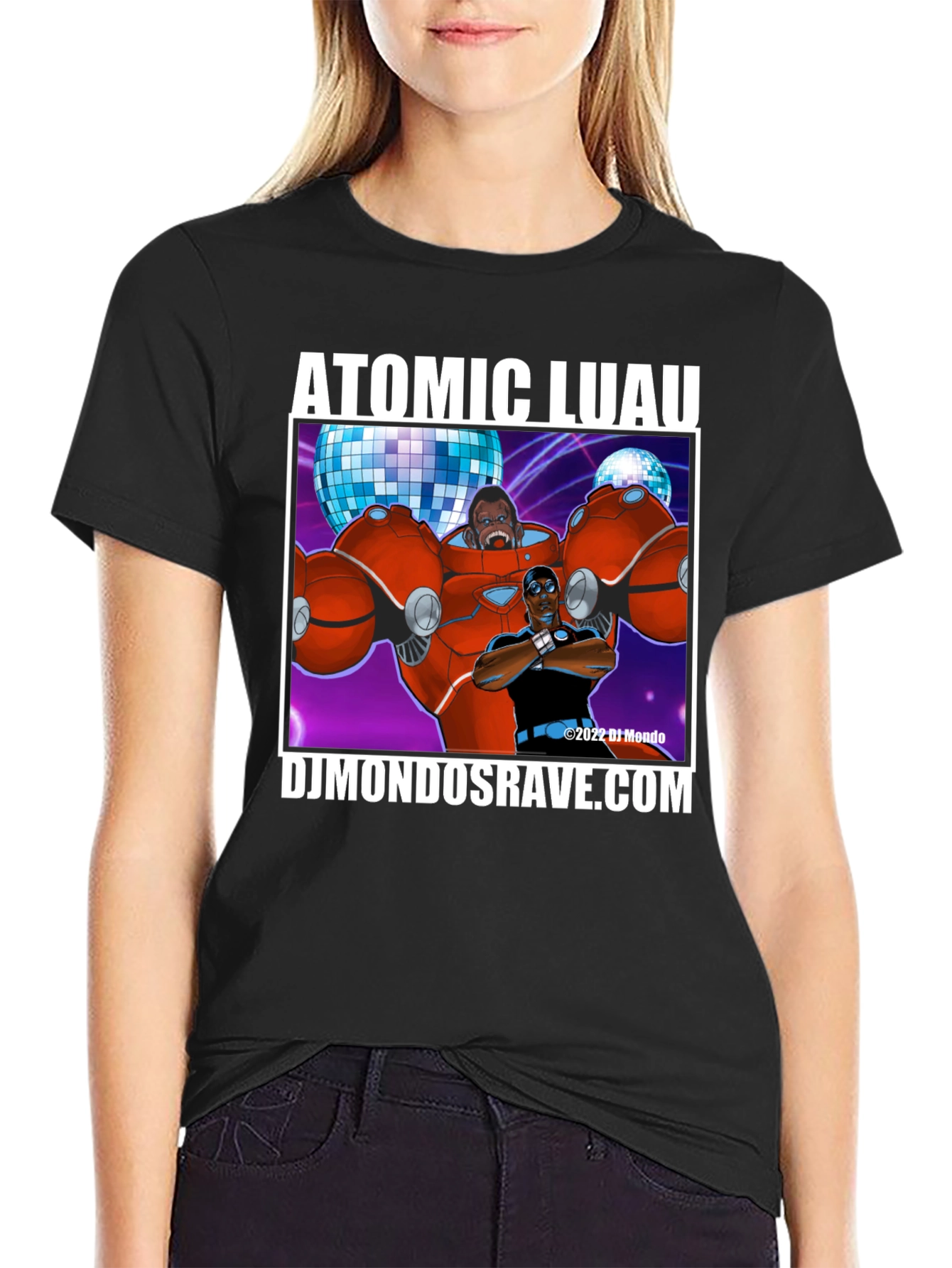 Atomic Luau T-Shirt - DJ Mondos Rave