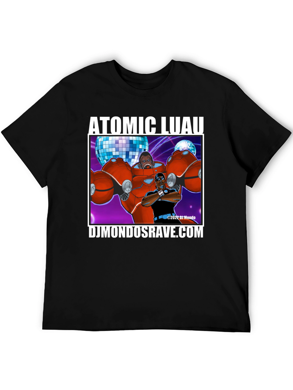 Atomic Luau T-Shirt - DJ Mondos Rave
