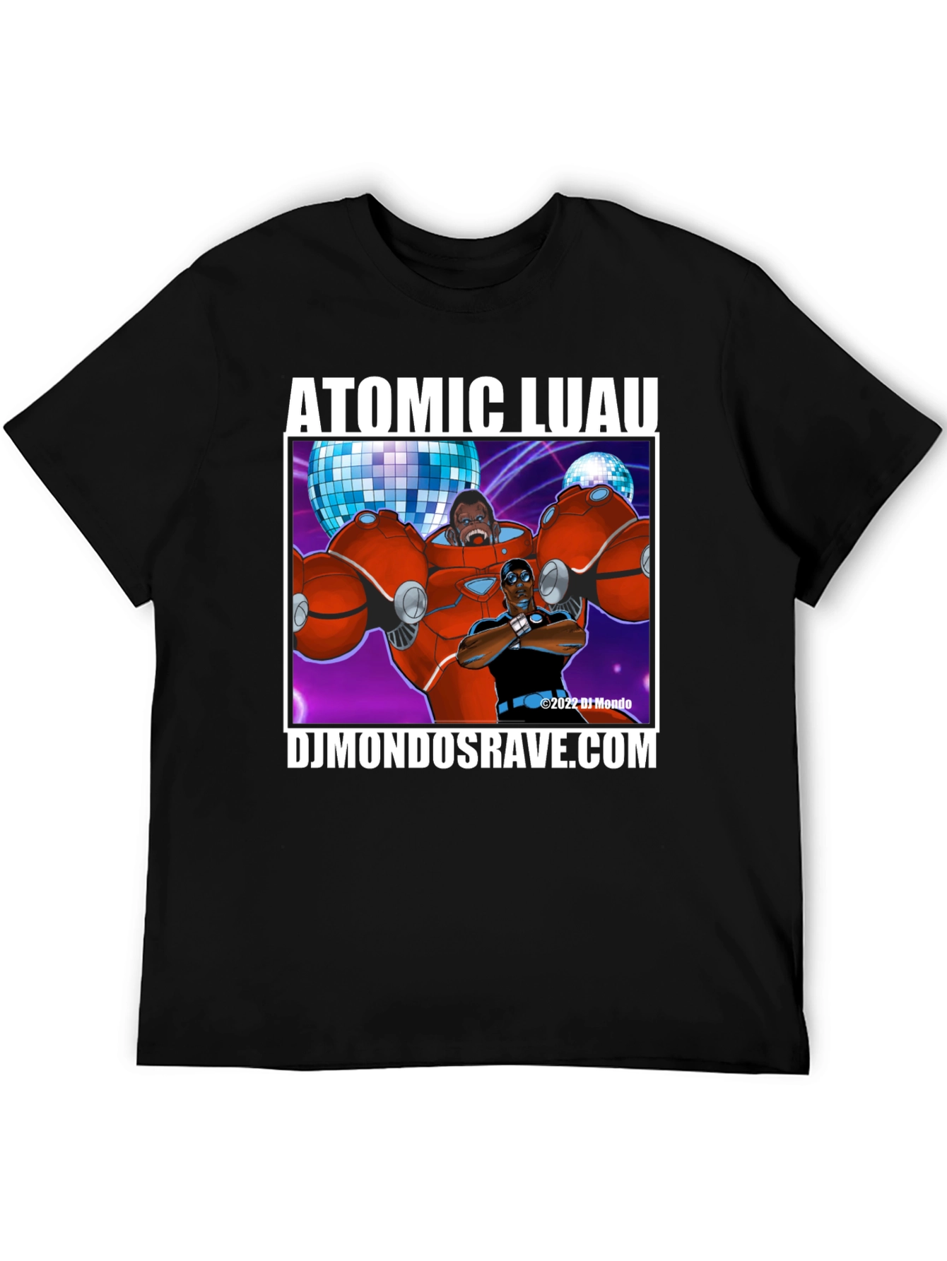 Atomic Luau T-Shirt - DJ Mondos Rave