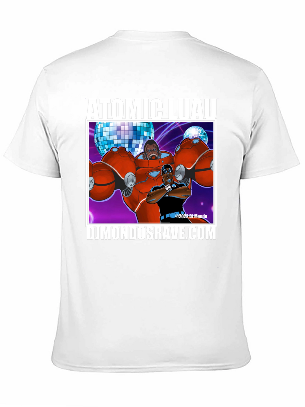 Atomic Luau T-Shirt - DJ Mondos Rave