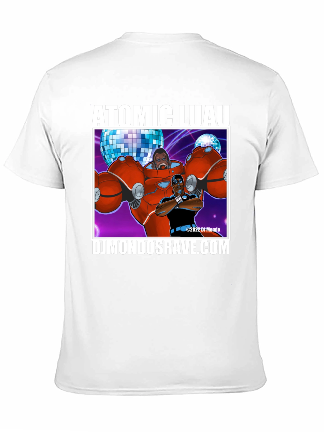 Atomic Luau T-Shirt - DJ Mondos Rave
