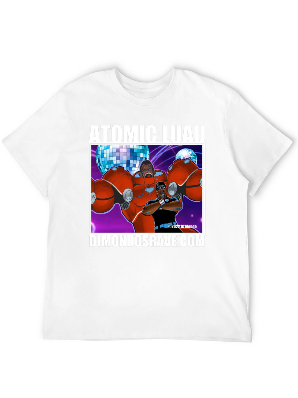 Atomic Luau T-Shirt - DJ Mondos Rave