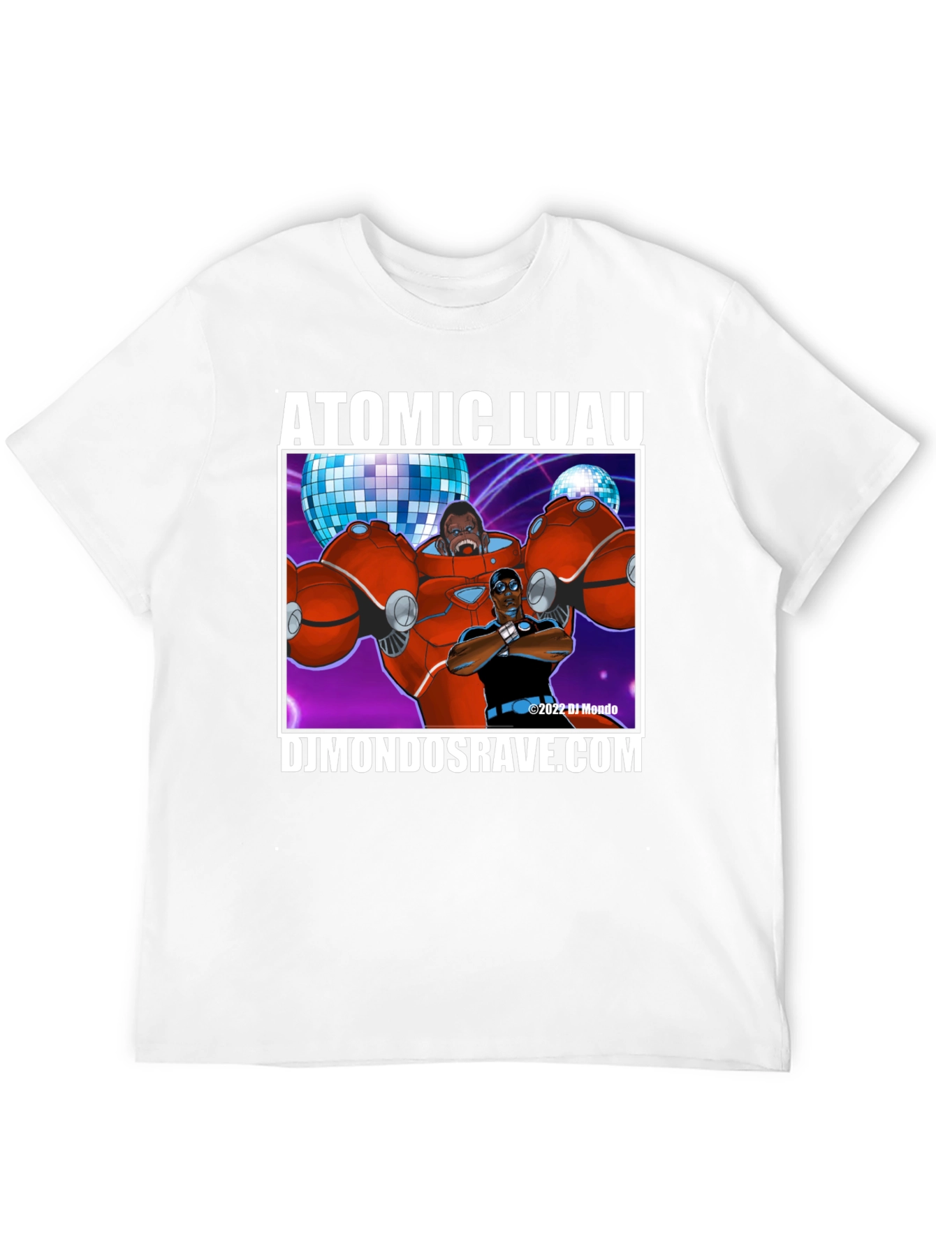 Atomic Luau T-Shirt - DJ Mondos Rave
