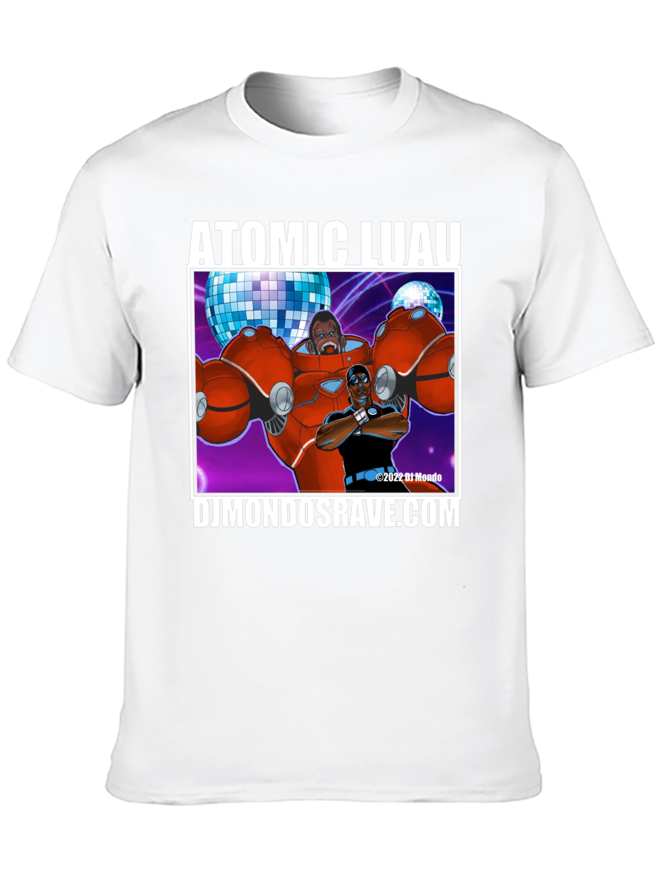 Atomic Luau T-Shirt - DJ Mondos Rave