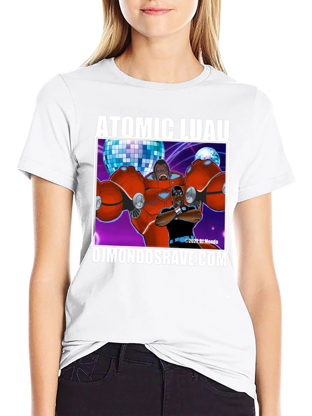Atomic Luau T-Shirt - DJ Mondos Rave