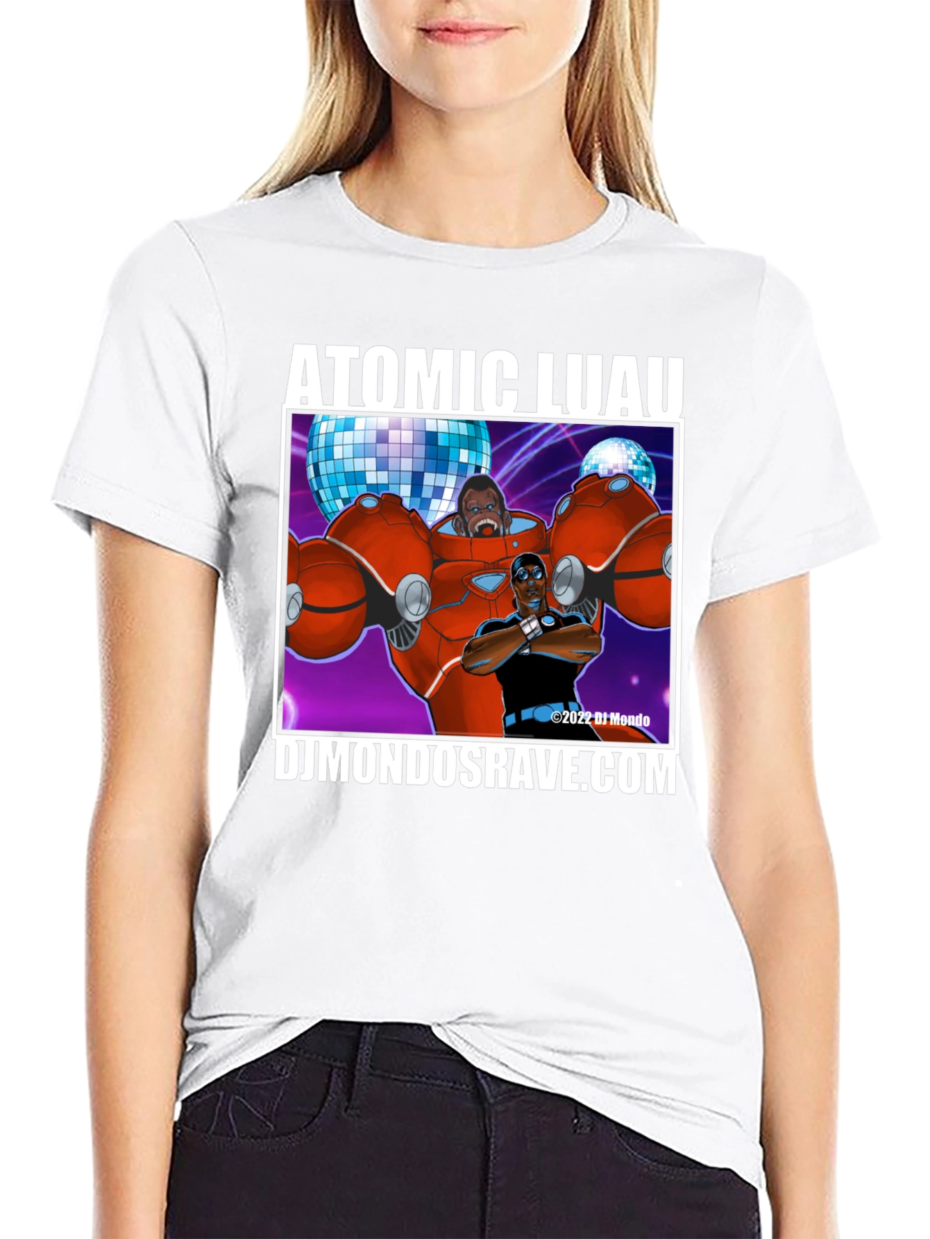 Atomic Luau T-Shirt - DJ Mondos Rave