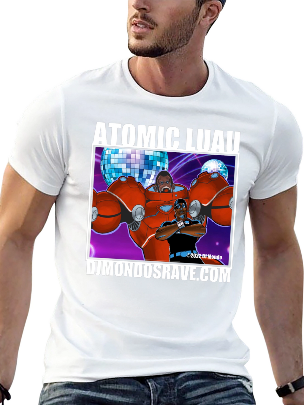 Atomic Luau T-Shirt - DJ Mondos Rave