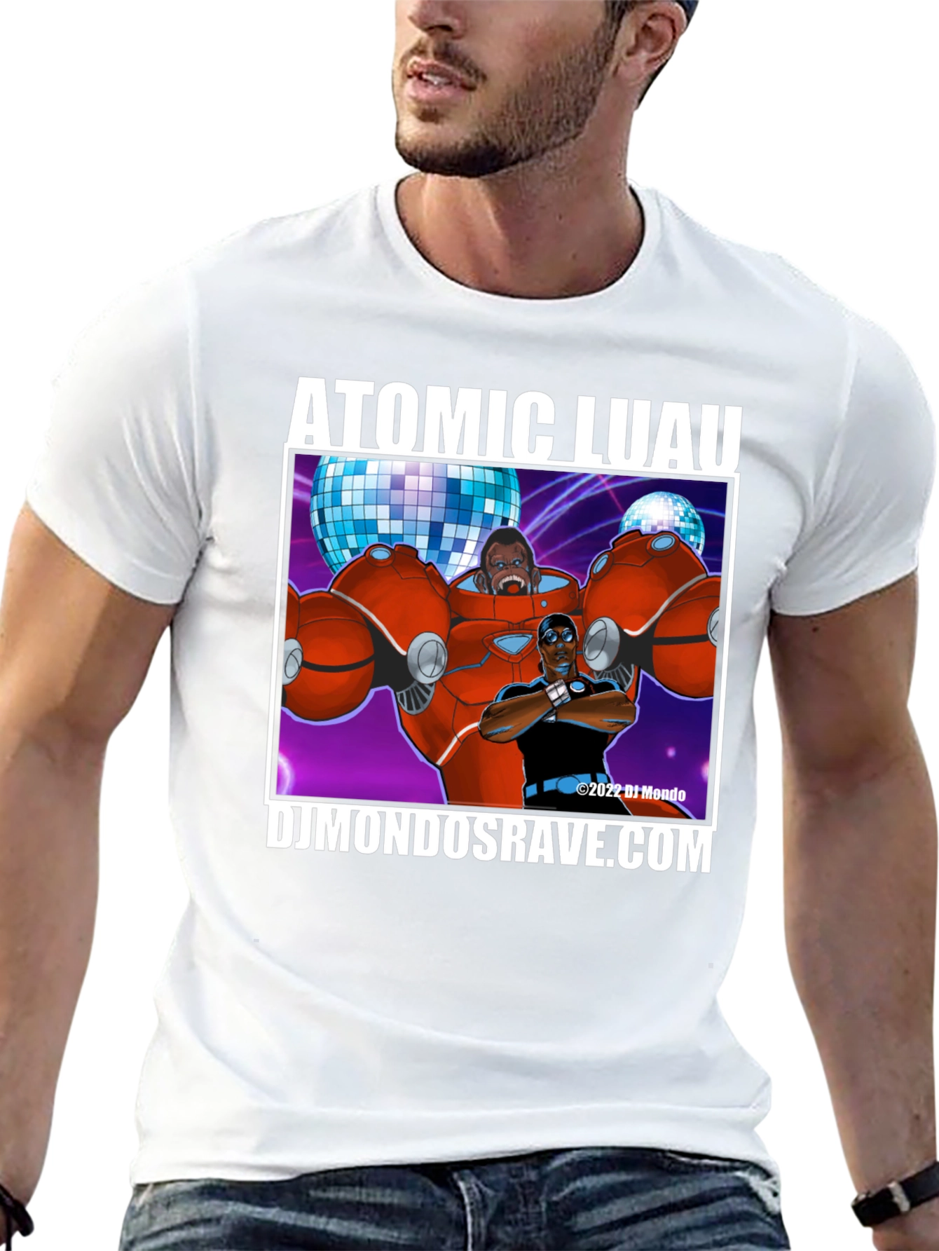 Atomic Luau T-Shirt - DJ Mondos Rave