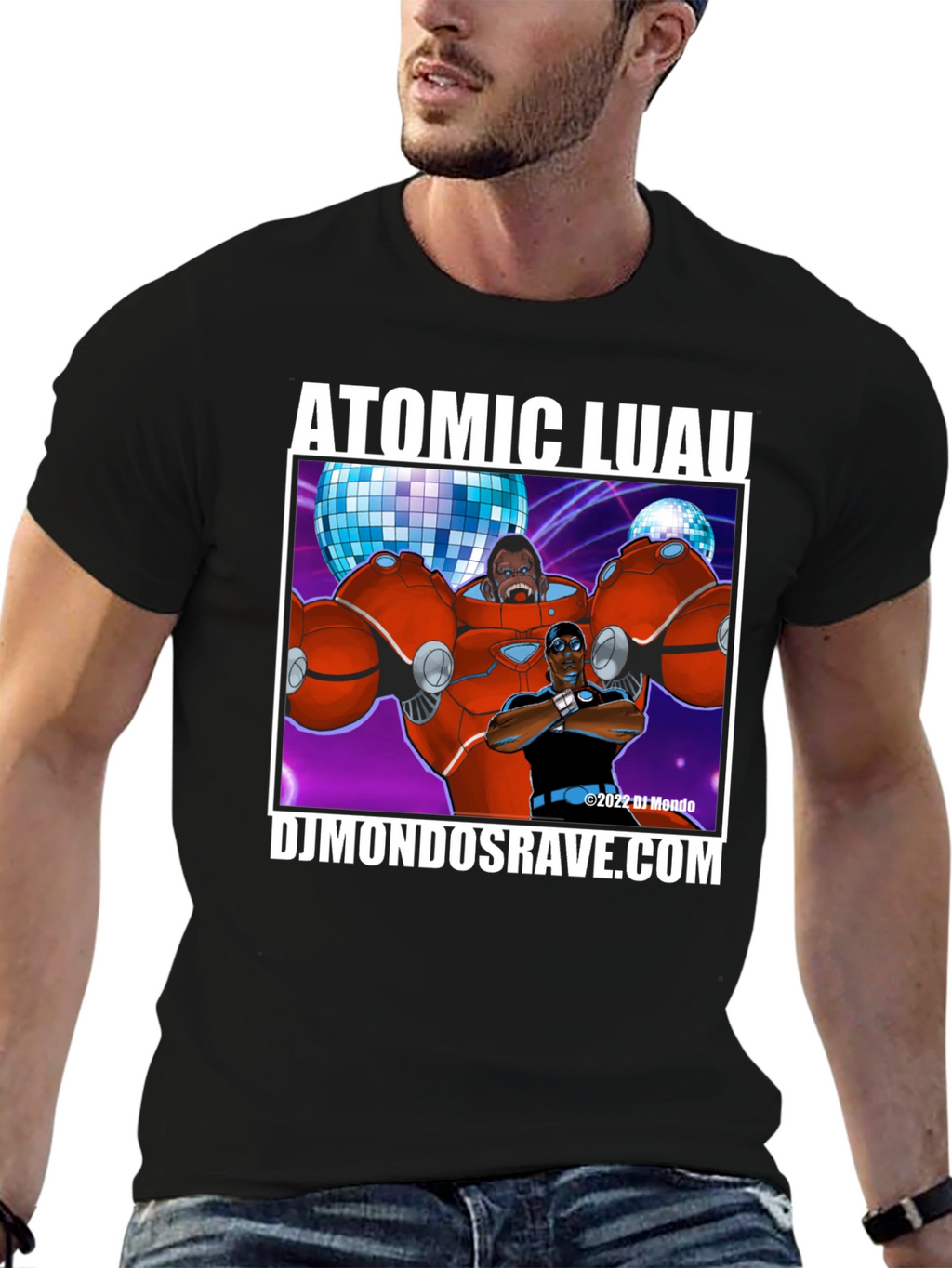 Atomic Luau T-Shirt - DJ Mondos Rave