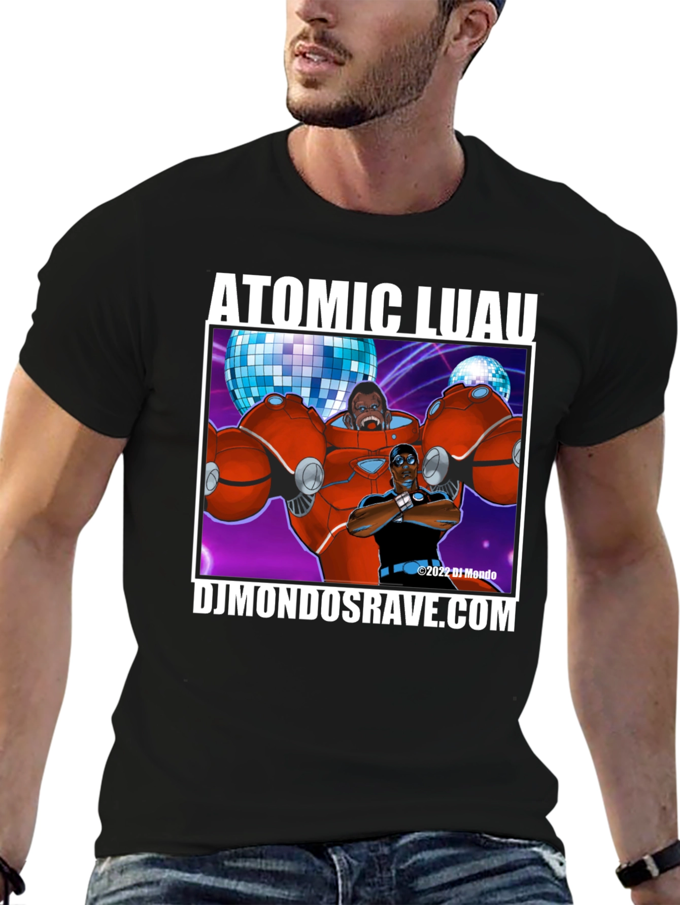 Atomic Luau T-Shirt - DJ Mondos Rave