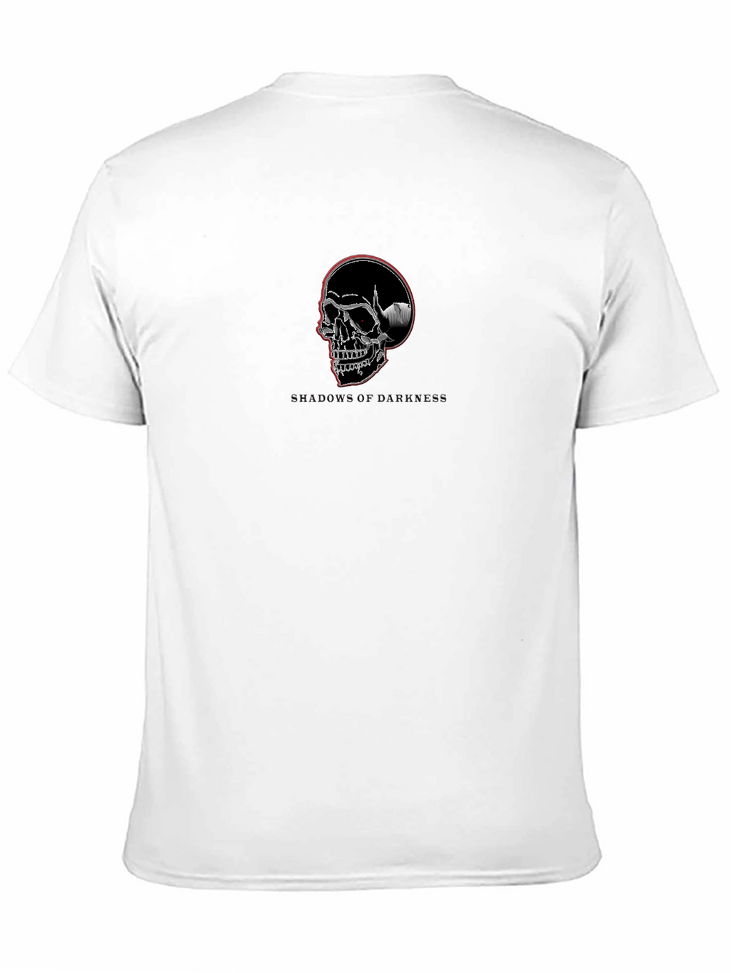 Shadows of Darkness Skull Graphic T-Shirt