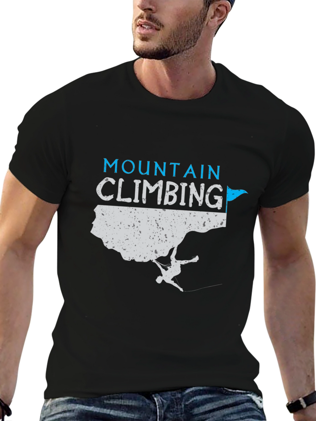 Mountain Climbing Graphic Tee - Adventure Awaits