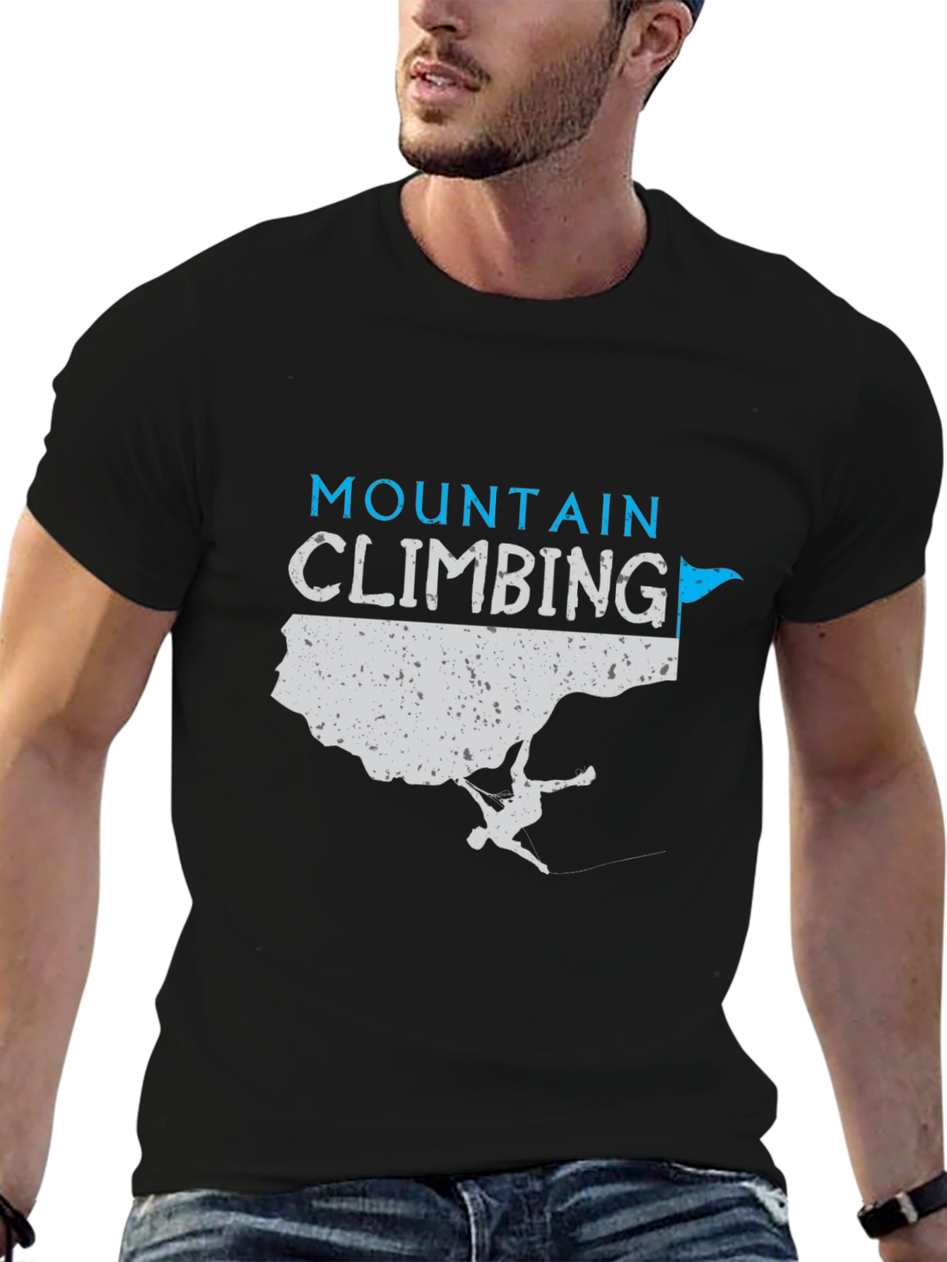 Mountain Climbing Graphic Tee - Adventure Awaits
