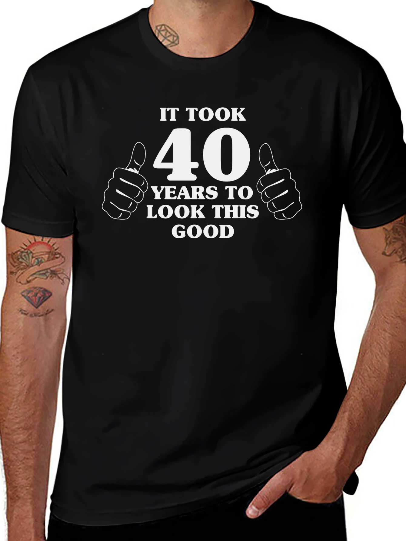 Funny 40th Birthday T-Shirt - It Took 40 Years