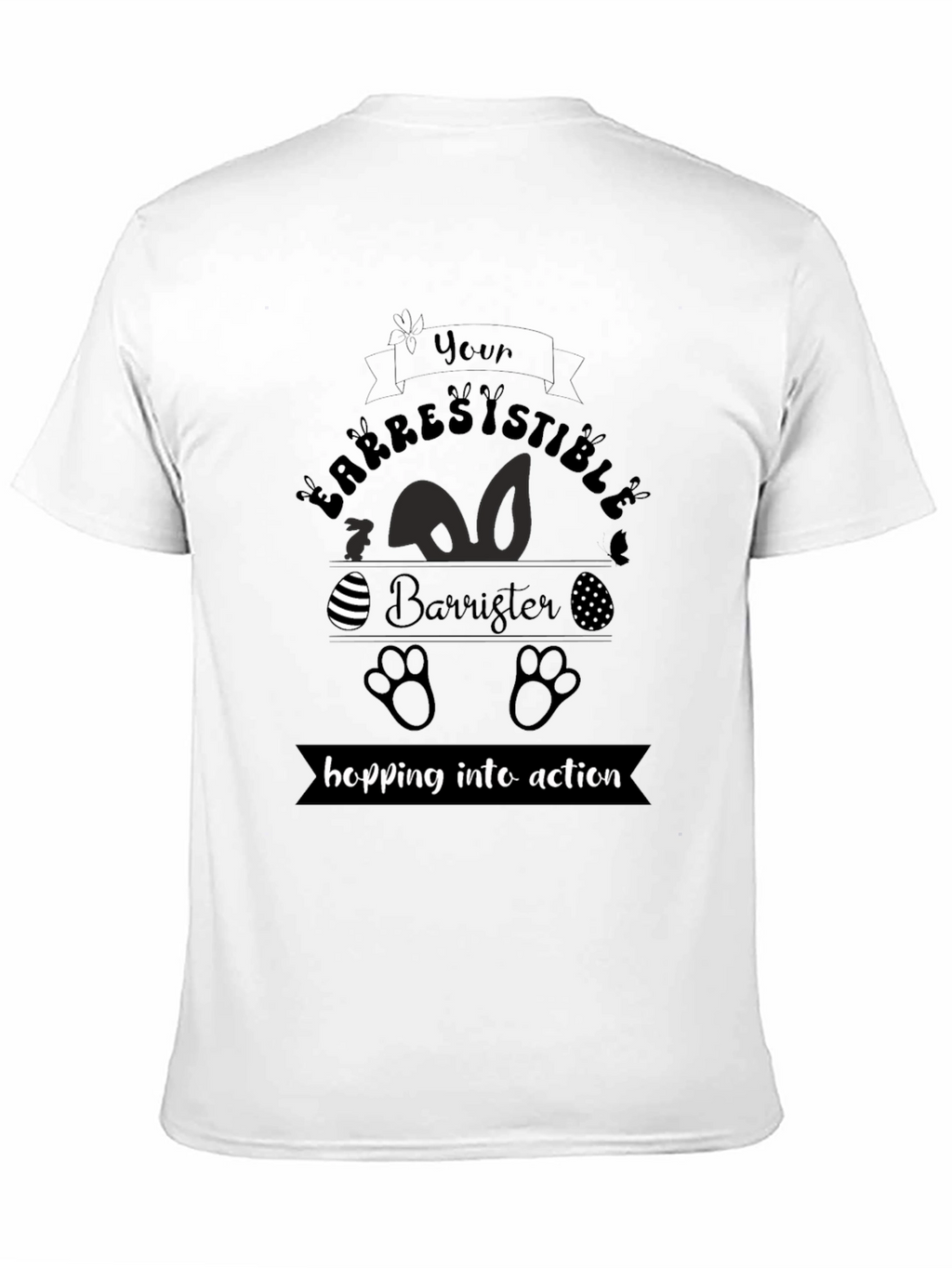 Irresistible Barrister Easter Bunny T-Shirt