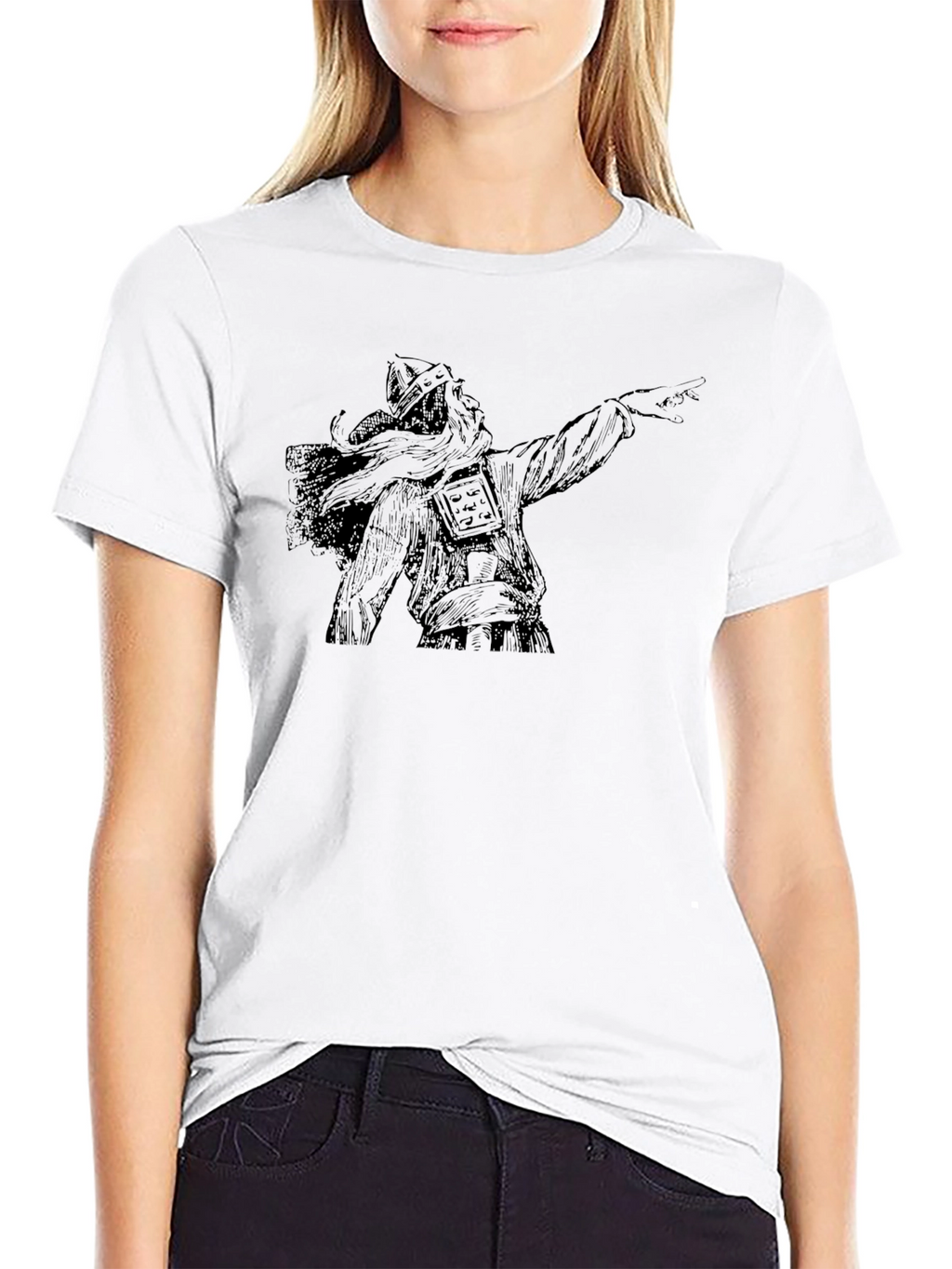 Viking Graphic Black T-Shirt