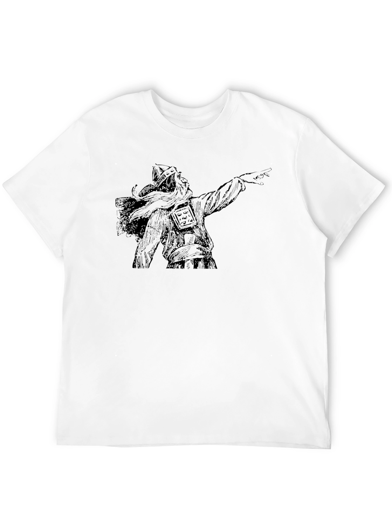 Viking Graphic Black T-Shirt