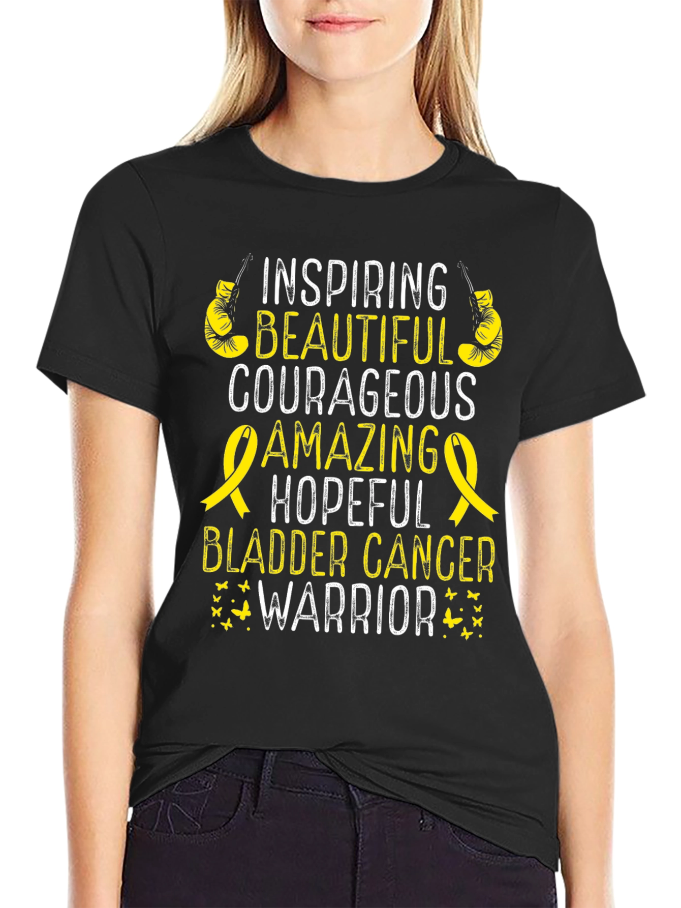 Bladder Cancer Warrior Graphic Tee