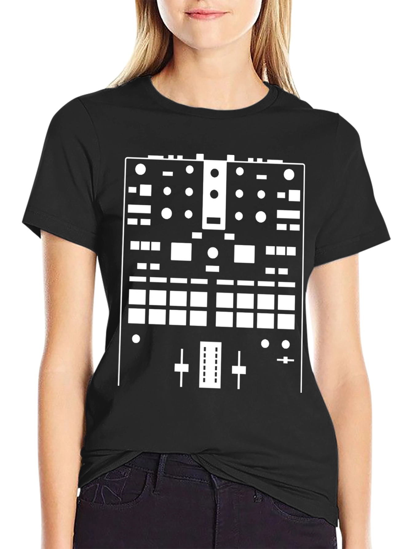 DJ Mixer Graphic Tee - Stylish Music Lover Shirt