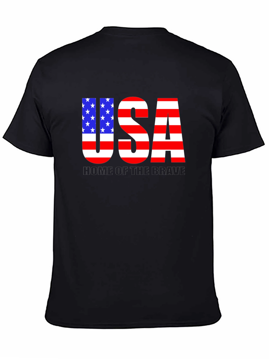 Patriotic USA Flag Graphic T-Shirt