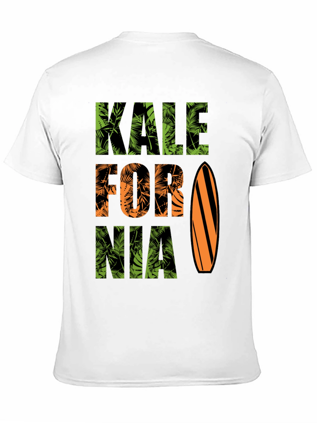 Kale-fornia Tropical Surf T-Shirt