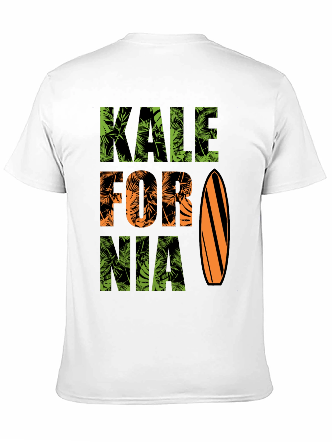Kale-fornia Tropical Surf T-Shirt