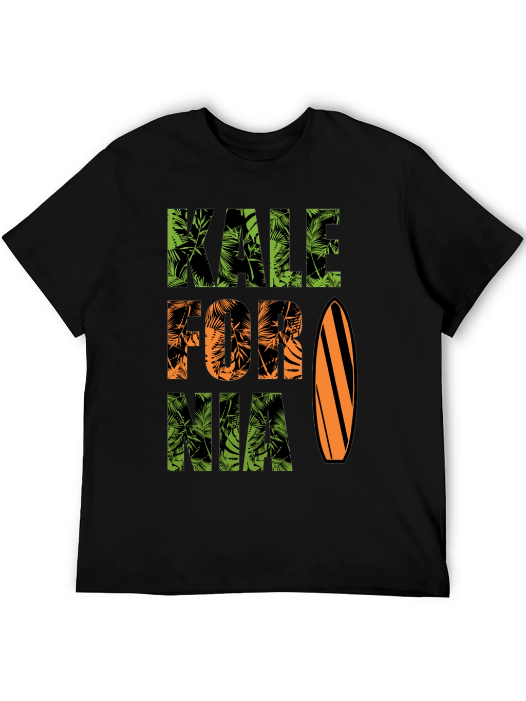 Kale-fornia Tropical Surf T-Shirt