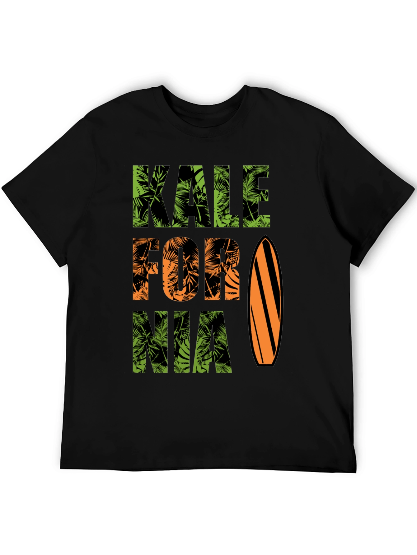 Kale-fornia Tropical Surf T-Shirt