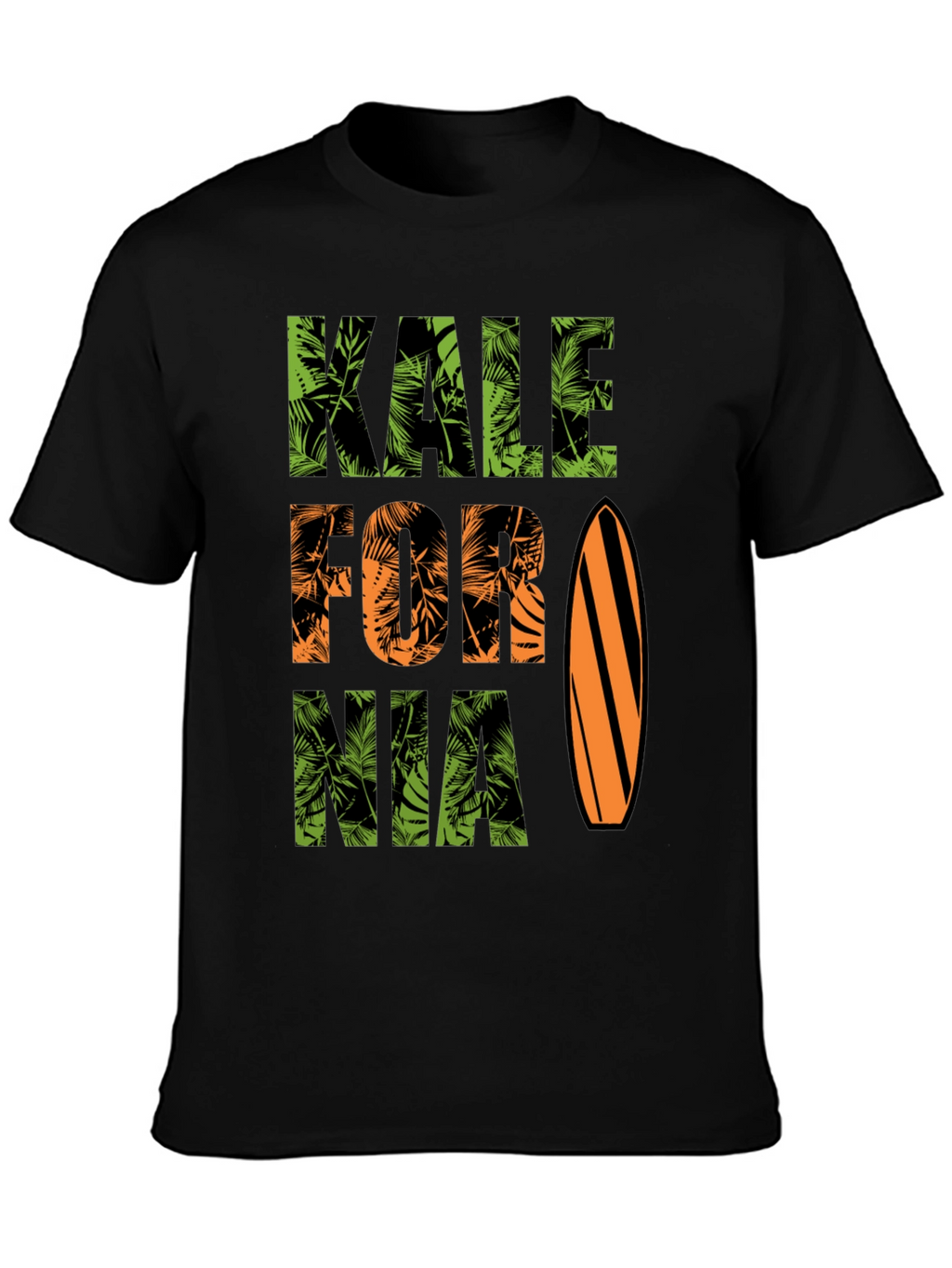 Kale-fornia Tropical Surf T-Shirt