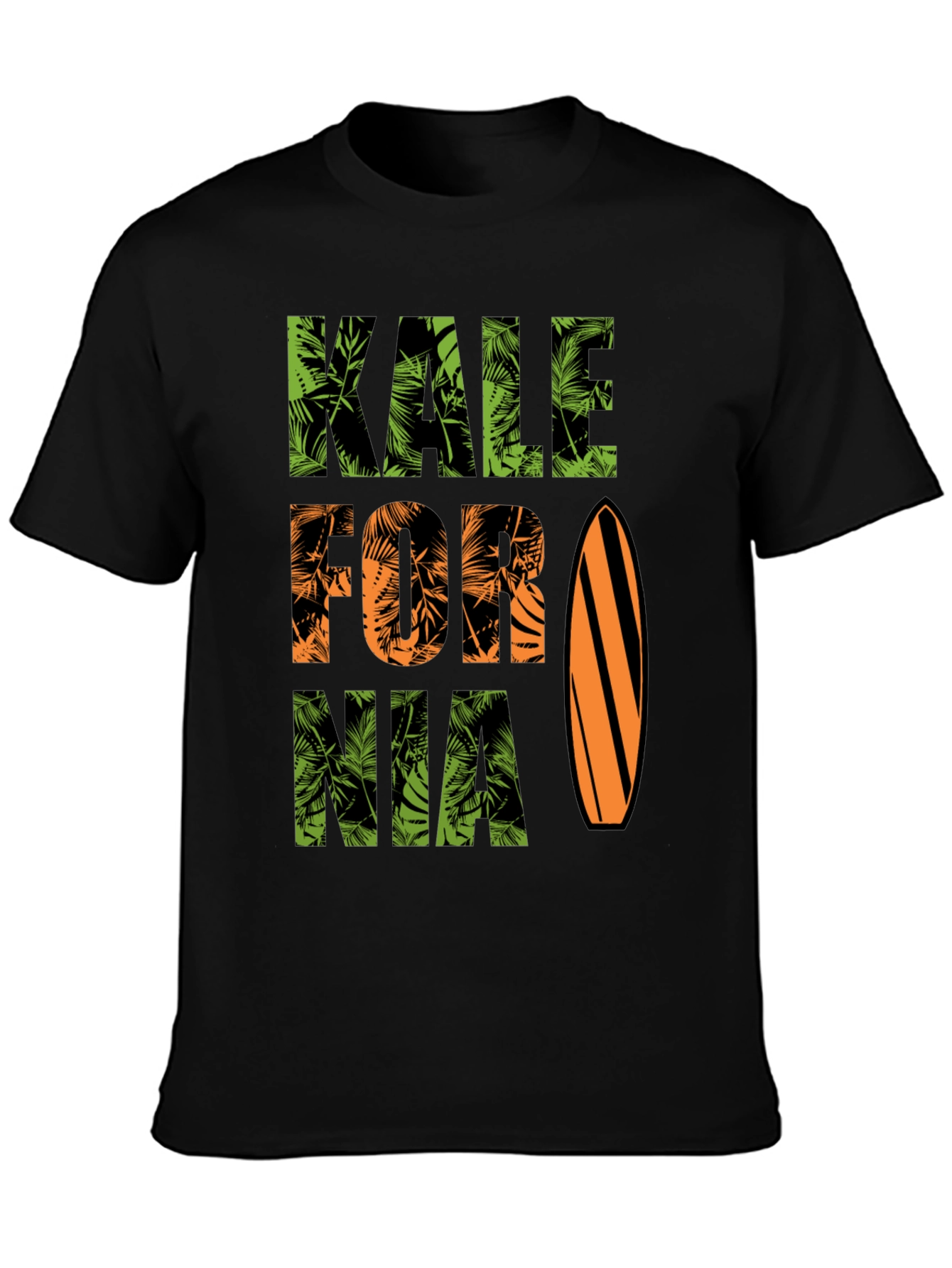 Kale-fornia Tropical Surf T-Shirt