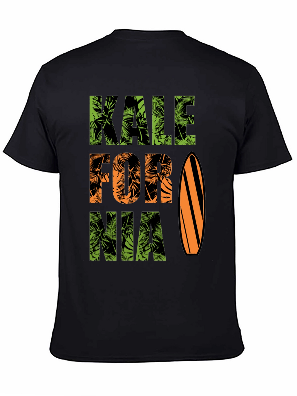 Kale-fornia Tropical Surf T-Shirt