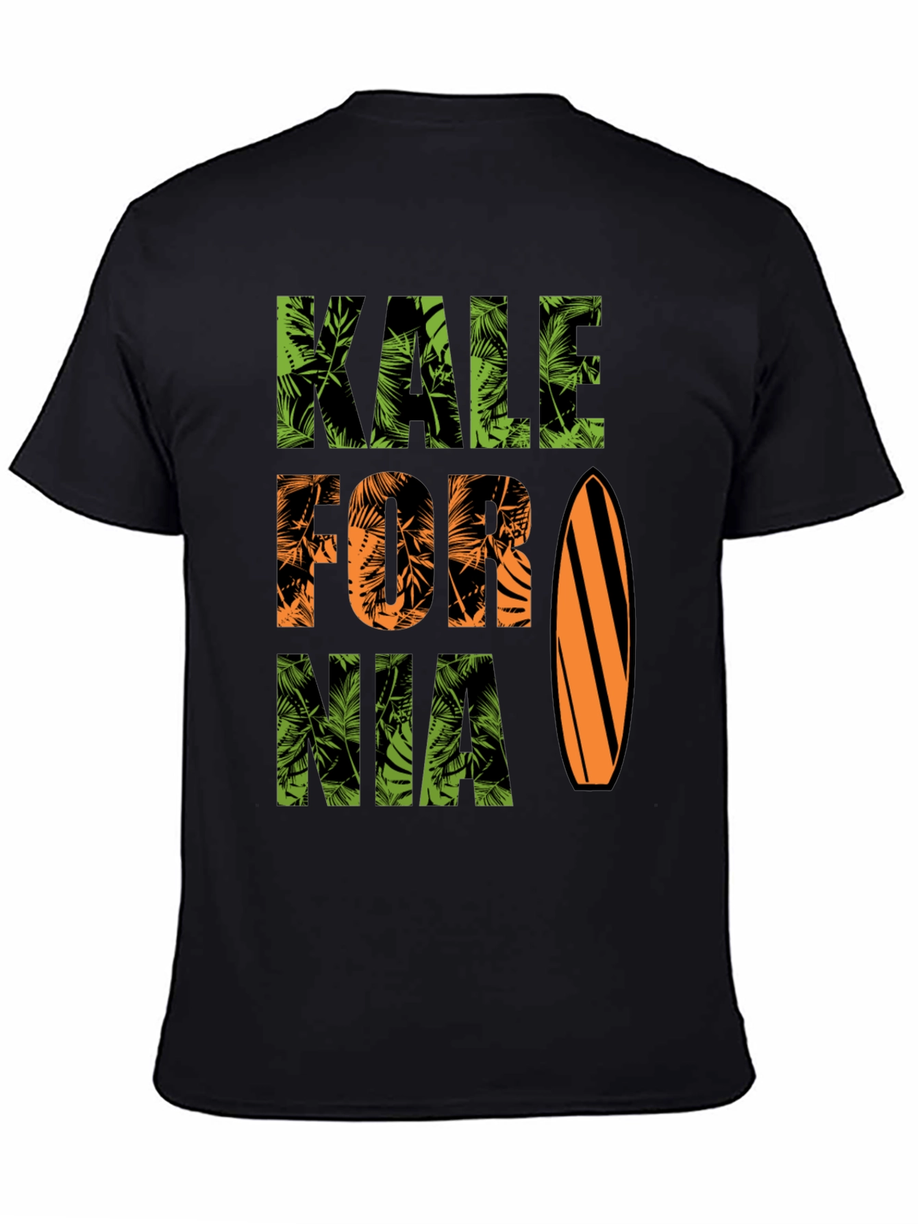 Kale-fornia Tropical Surf T-Shirt
