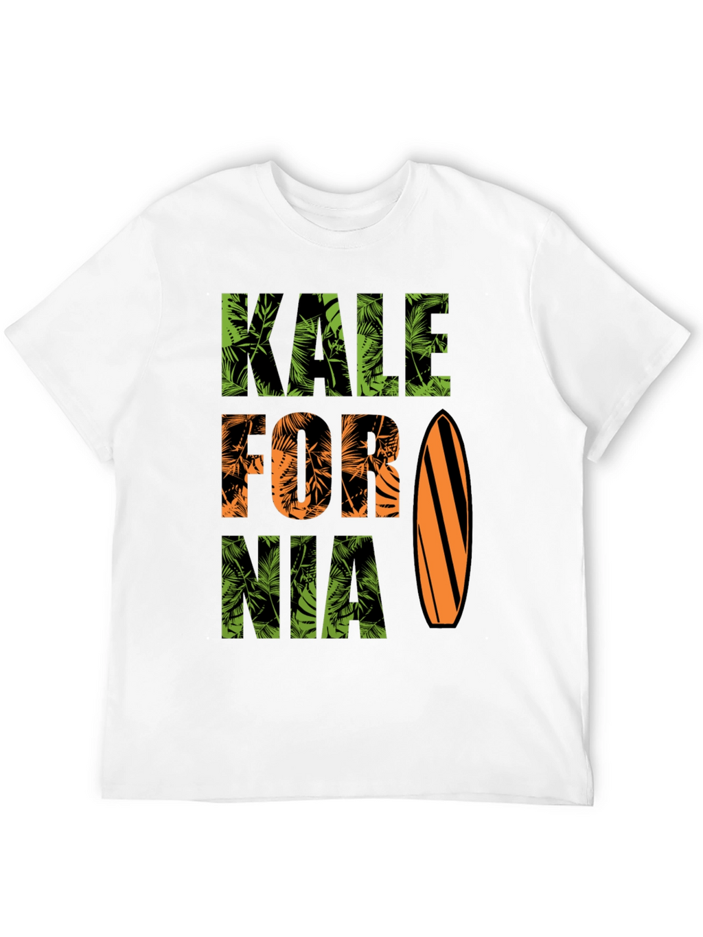 Kale-fornia Tropical Surf T-Shirt