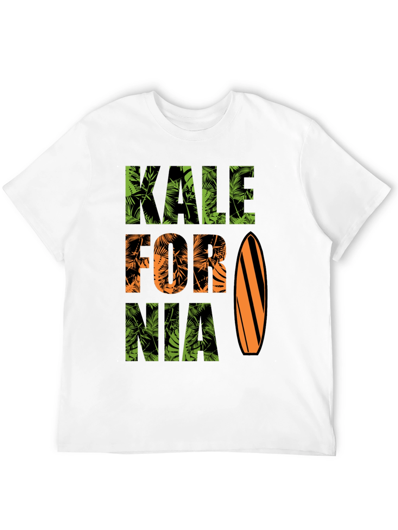 Kale-fornia Tropical Surf T-Shirt