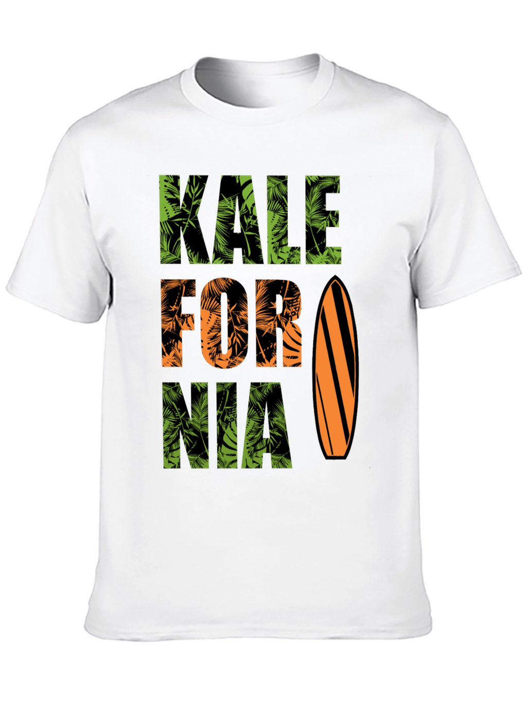 Kale-fornia Tropical Surf T-Shirt