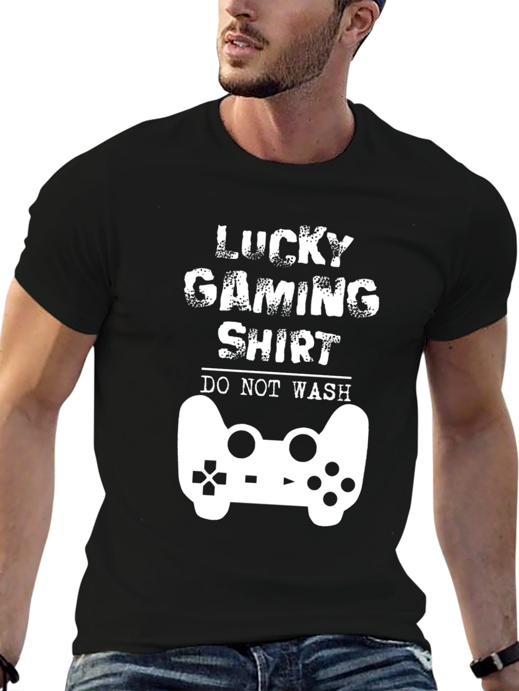 Lucky Gaming Shirt - Funny Gamer T-Shirt