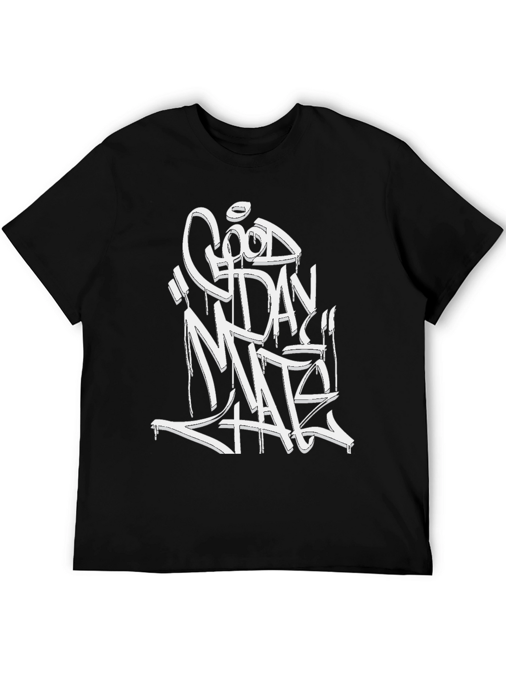 Good Day Hate Mens Graphic Tee - Black