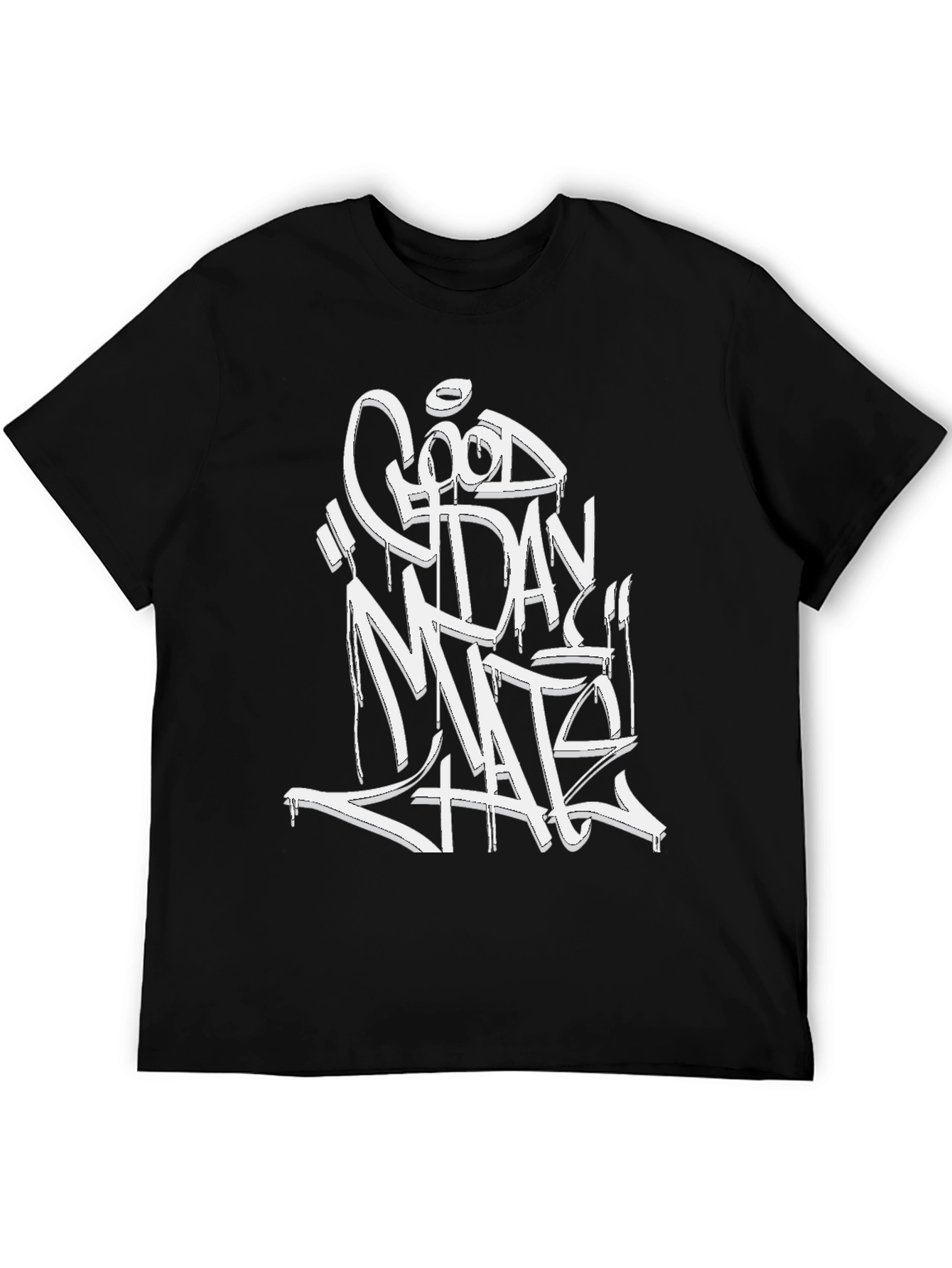 Good Day Hate Mens Graphic Tee - Black