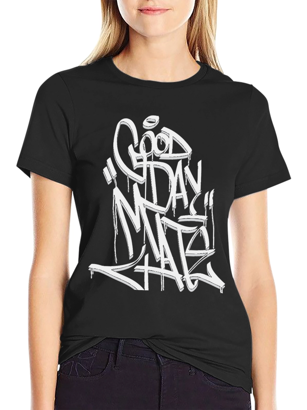 Good Day Hate Mens Graphic Tee - Black