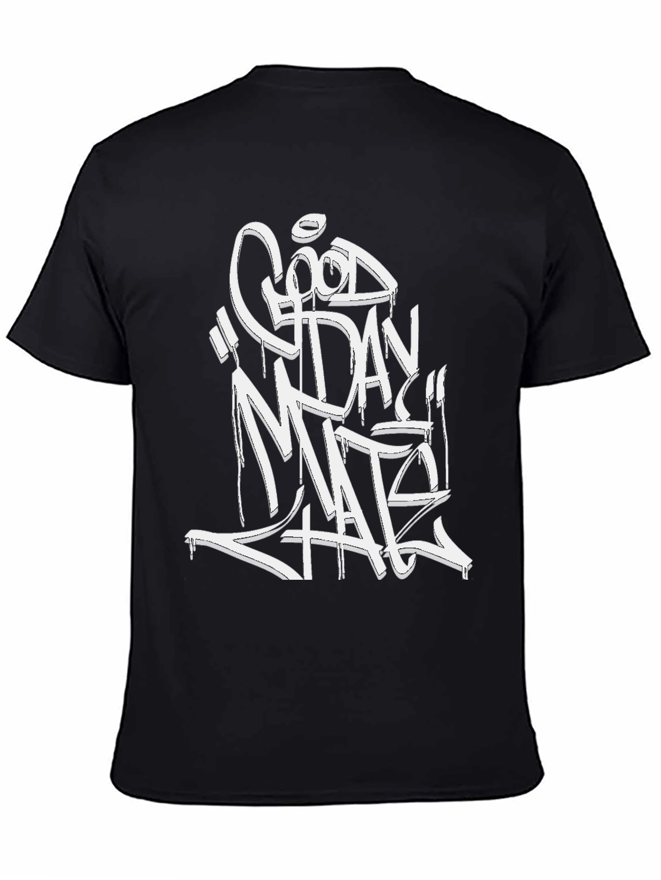 Good Day Hate Mens Graphic Tee - Black