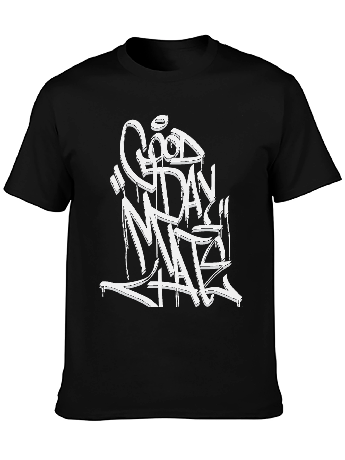 Good Day Hate Mens Graphic Tee - Black