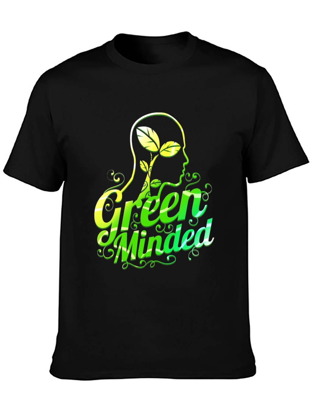 Eco-Conscious Graphic Tee - Green Minded