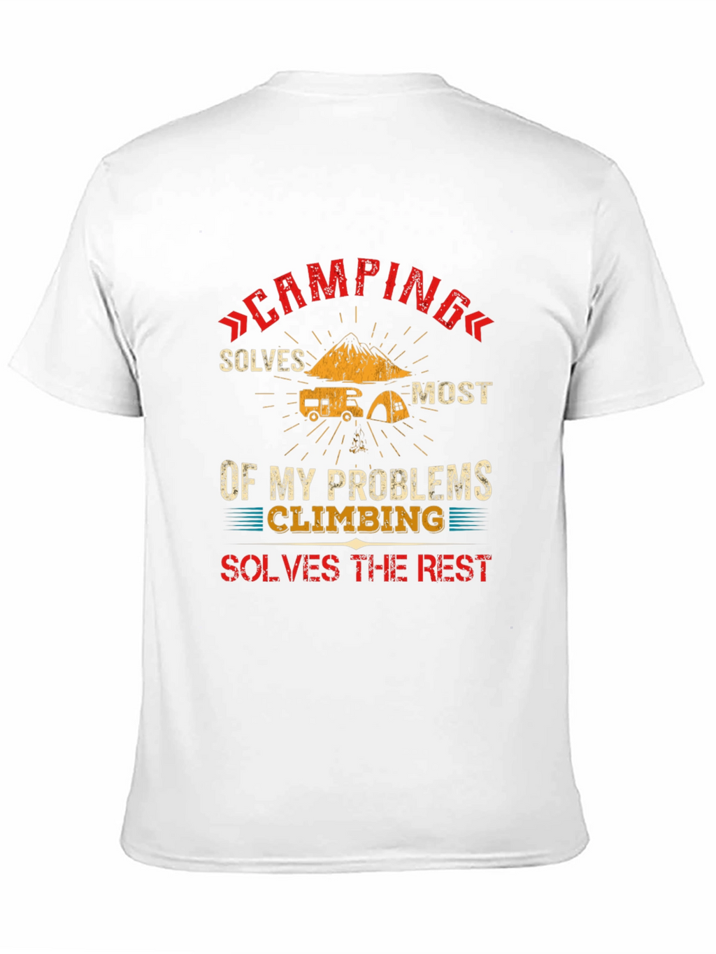 Camping & Climbing Problem Solver T-Shirt