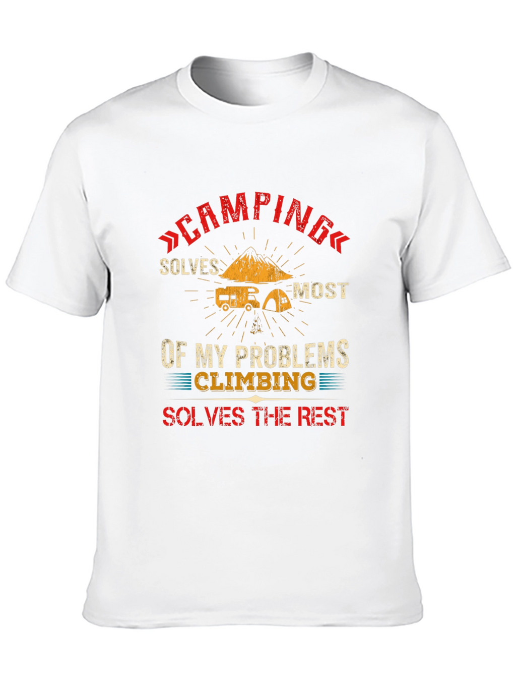 Camping & Climbing Problem Solver T-Shirt