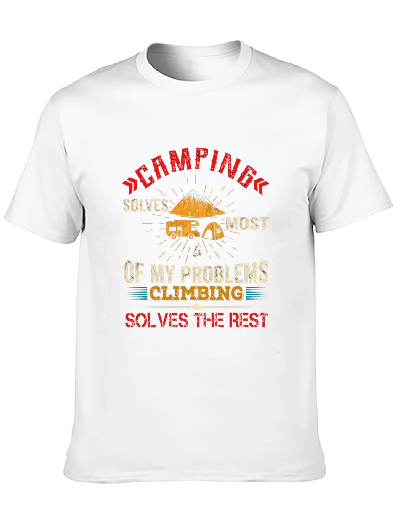 Camping & Climbing Problem Solver T-Shirt